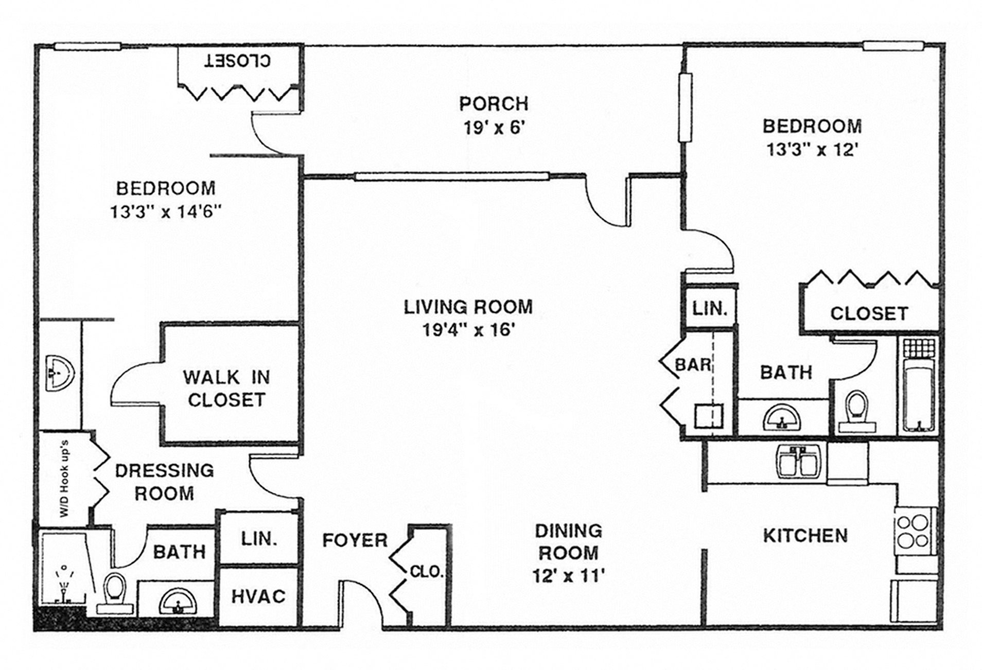 Floor Plans of Kansas City Furnished/Unfurnished Apartments in Kansas